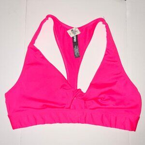 NWT Victoria’s Secret Twist Front Lightly Lined Sports Bra - L